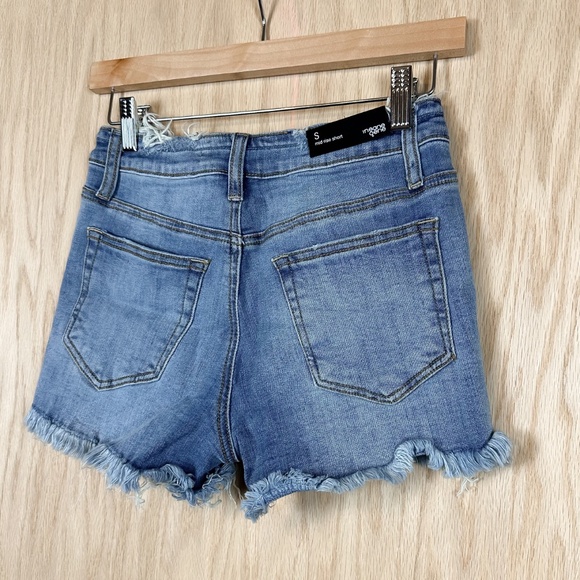 Insane Gene Distressed Deni Shorts - Picture 5 of 9